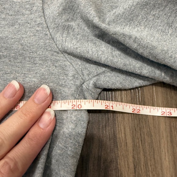 Nike Gray Lightweight Hoodie Women's Large Loungewear Activewear - Picture 5 of 6